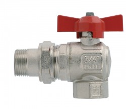 Кран угловой американка бабочка 298 Itap IDEAL  1