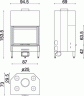 Каминная топка MCZ AirSystem F80