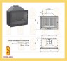 Чугунная топка Мета Eurokamin Оптима 700Ш