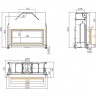 Каминная топка Brunner Architecture AK 45/101