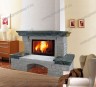 Фронтальный камин Фиеста