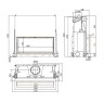 Каминная топка Brunner Architecture AK 53/121