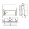 Каминная топка Brunner Architecture AK 53/135