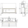 Каминная топка Brunner Architecture AK 53/166