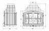 Каминная топка Invicta Double Porte 700 (Дабл Порте 700 с заслонкой)