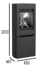 Печь камин Jotul F 164 CB BP (Йотул Ф-164)