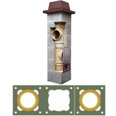 Диаметр 200/160 мм, 5 метров