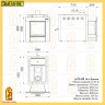 Печь для бани Metafire АЛТАЙ 16 с баком