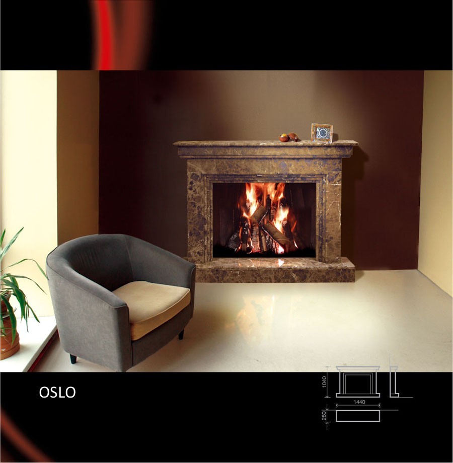 Каминная облицовка Sunhill Oslo