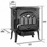 Печь камин Jotul F 3 TD BP (Йотул Ф-3 ТД/БП)