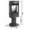 Печь камин Jotul F 373 BP/GP (Йотул Ф-373)