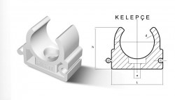 Крепление Firat  для полипропиленовых труб 32