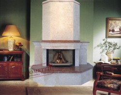 Фронтальный камин Багратион