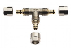 Тройник винтовой 16х2,0