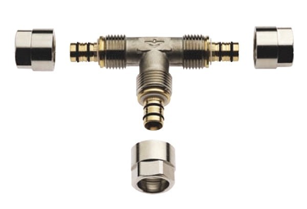 Тройник винтовой 16х2,0