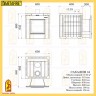 Печь для бани Metafire САХАЛИН 16