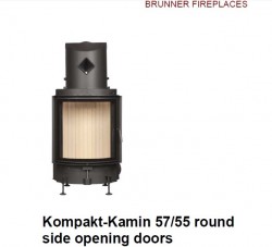 Каминная топка Brunner Compact 57/55 RS