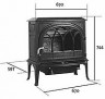 Печь камин Jotul F 400 CB IVE слоновая кость (Йотул Ф-400)