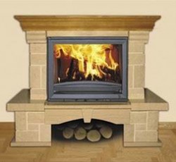 Каминная облицовка Bella Italia Wersal (колотый мрамор)