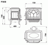 Печь камин Jotul F 500 BP (Йотул Ф-500)