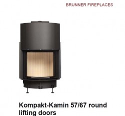 Каминная топка Brunner Compact 57/67 RL