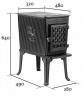 Печь камин Jotul F 602 GD CB BP (Йотул Ф-602)