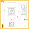 Каминная облицовка Мета Милан 840