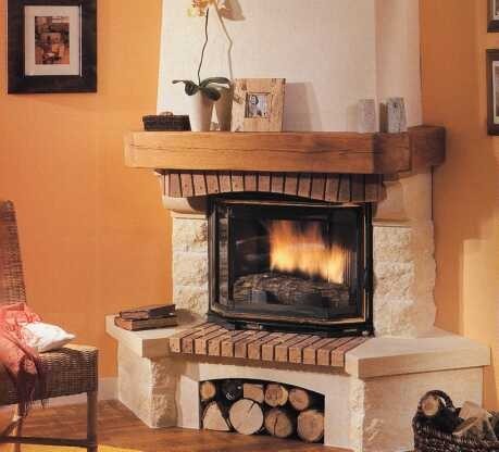 Каминная облицовка Chazelles Ascain (рустик)