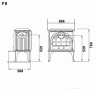 Печь камин Jotul F 8 TD BP (Йотул Ф-8)