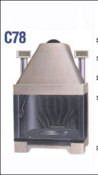Каминная топка Palazzetti Palex C78 из огнеупорного материала