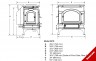 DutchWest extra large non-catalytic