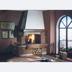 Каминная облицовка Palazzetti Courmayeur Angolo