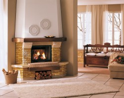 Каминная облицовка Palazzetti Courmayeur Diagonale