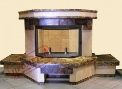 Фронтальный камин Галла