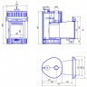 Печь для русской бани Ламель Maxi, змеевик