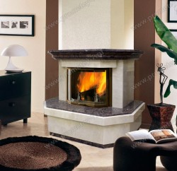 Фронтальный камин Дива 3