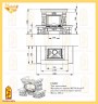 Каминная облицовка Мета Соло 700