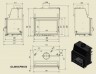 Каминная топка Kratki Oliwia/PW/22