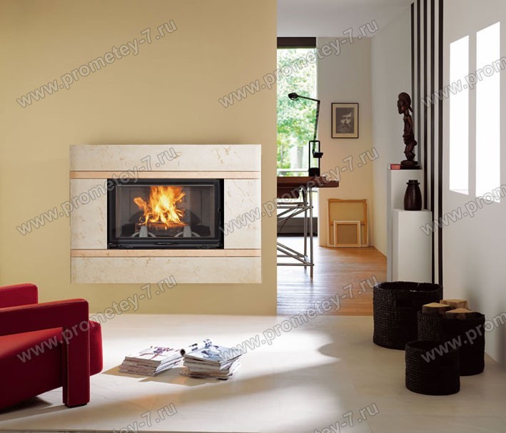 Фронтальный камин Кейко