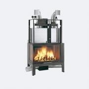 Каминная топка Palazzetti Моноблок EL86 Стекло слева (sx)