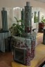 Печь для русской бани Ламель Каменный цветок Mini-Экран