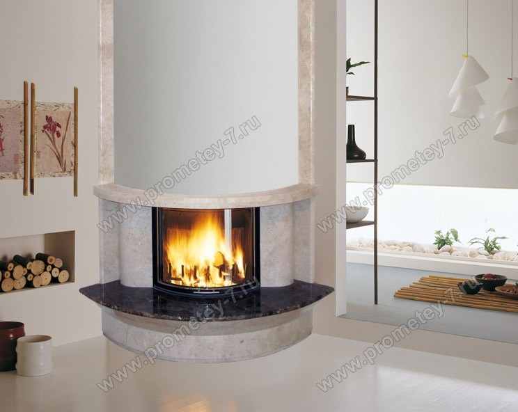 Угловой камин Баллиан