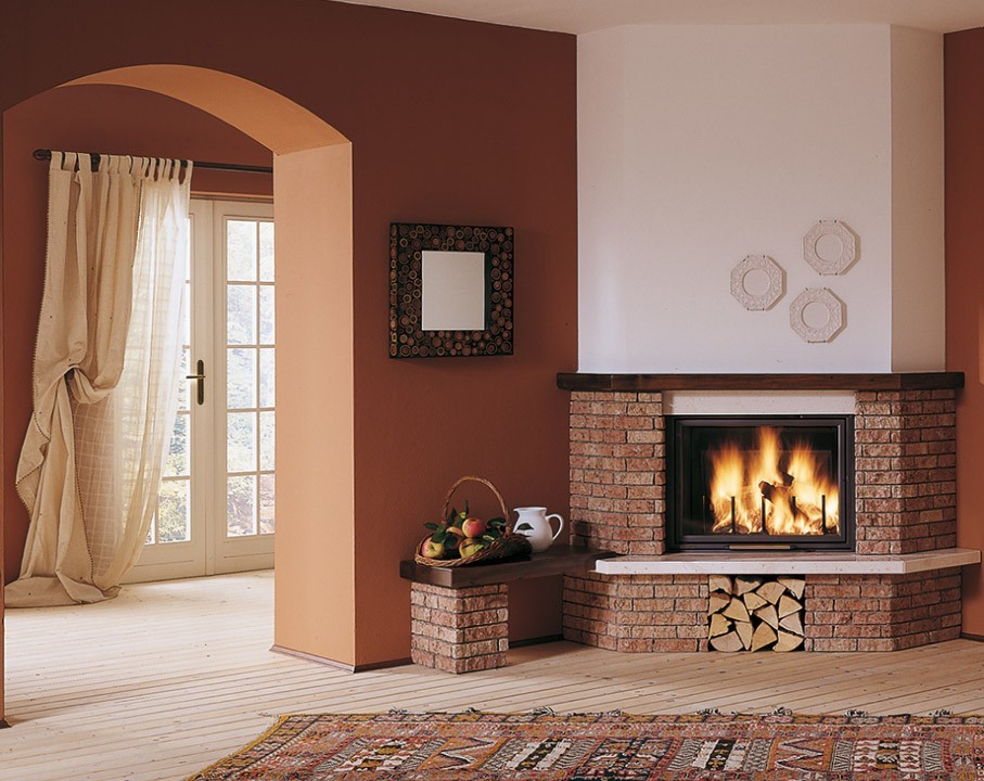 Каминная облицовка Palazzetti Parenzo Angolo (кантри)