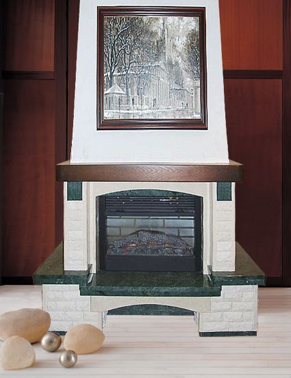 Фронтальный камин Магдалена