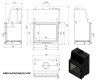 Каминная топка Kratki Amelia AQUA ECO W 14 кВт