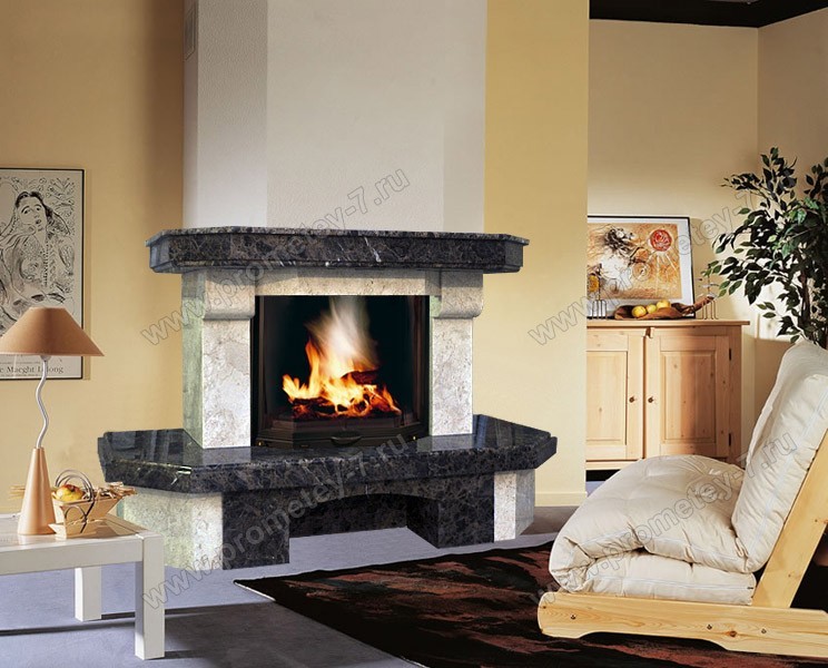 Фронтальный камин Мичиган