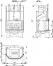 Каминная топка Palazzetti Экомоноблок 78 V08 Призматический