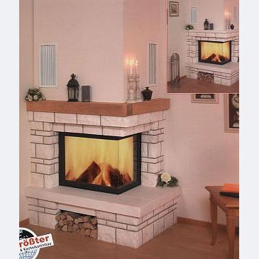 Каминная облицовка из натурального камня Hark Rustico 20N