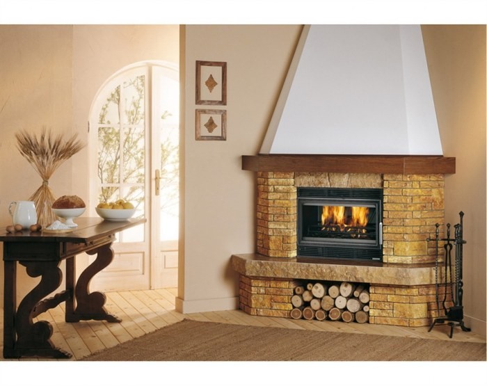 Каминная облицовка Palazzetti Valtellina Angolo