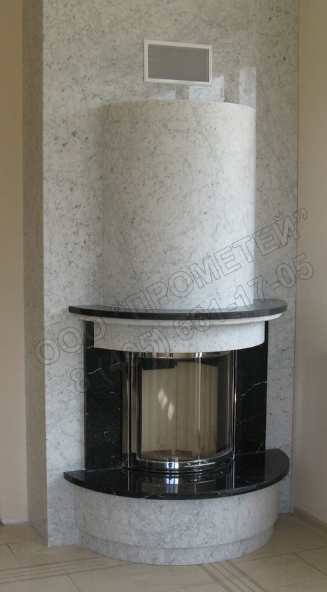 Фронтальный камин Нерон